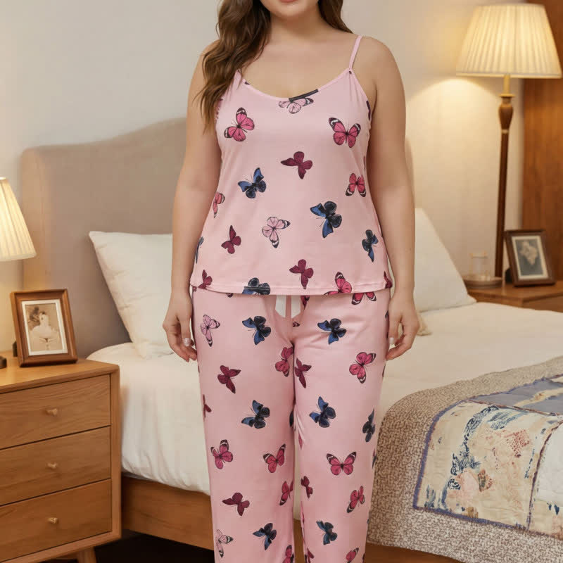 Butterfly Satin Pajama Set - image 0