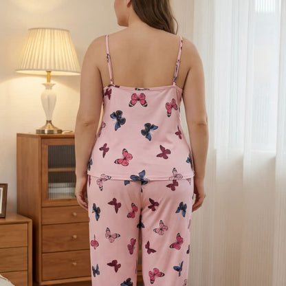 Butterfly Satin Pajama Set - image 3