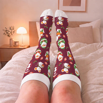 Plus Size Christmas Character Compression Socks - image 2