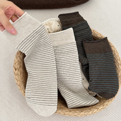 Cotton Ribbed Quarter Socks (4 Pairs) - image 4