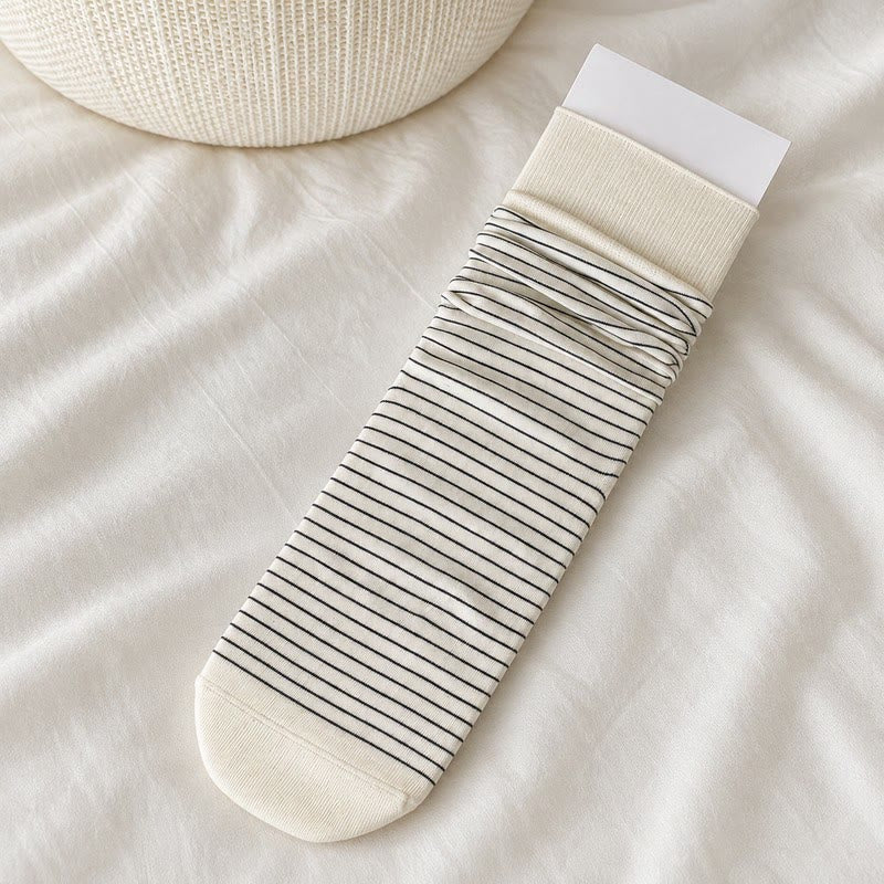 Cotton Ribbed Quarter Socks (4 Pairs) - White - EU36-40(US3-7) - image 8