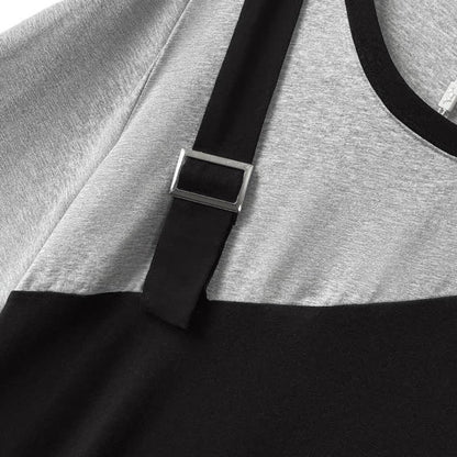 Casual Layered Look Midi Dress - image 1