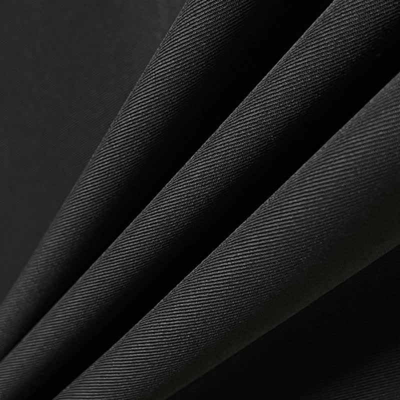 Black Drawstring Wide Leg Pants - image 3