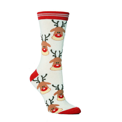 Cute Christmas Holiday Crew Socks(5 Pairs) - image 4