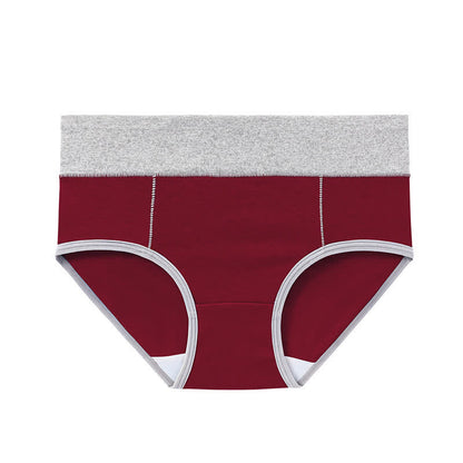 High-Waisted Cotton Antibacterial Panty(5 Pairs) - image 12