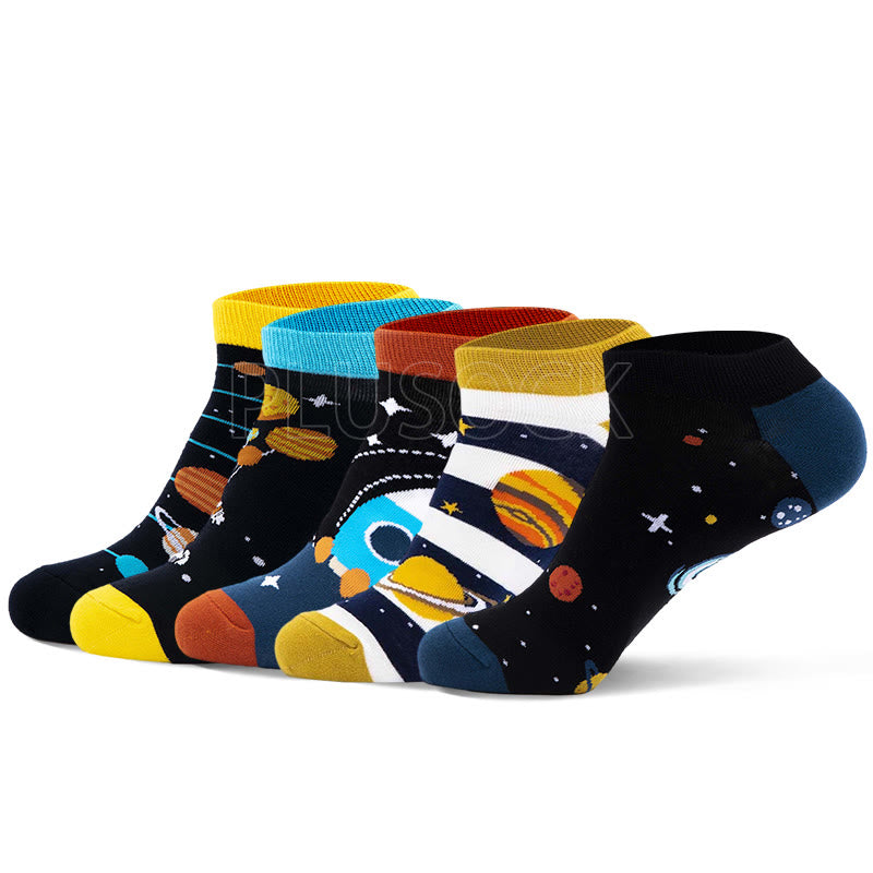 Universe Ankle Socks(5 Pairs) - image 0