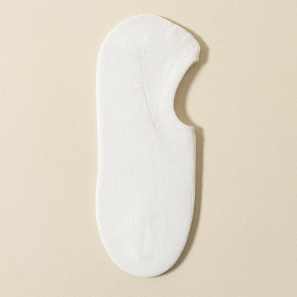 Plus Size Non-Slip No Show Socks(5 Pairs)