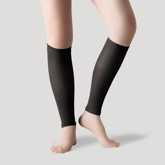 Ice Silk Footless Cool Compression Sleeve Socks Unisex - image 0