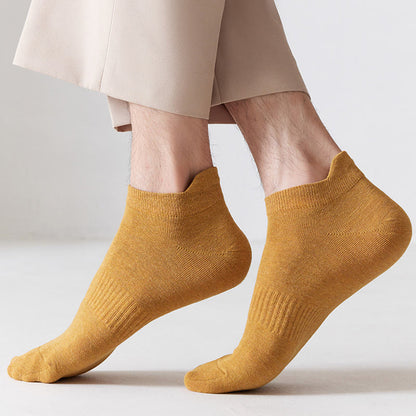Breathable Solid Color Ankle Socks(8 Pairs) - image 1