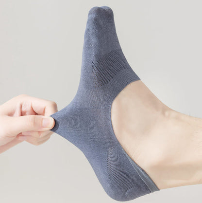 Mesh Elasticity No Show Socks(5 Pairs) - image 2