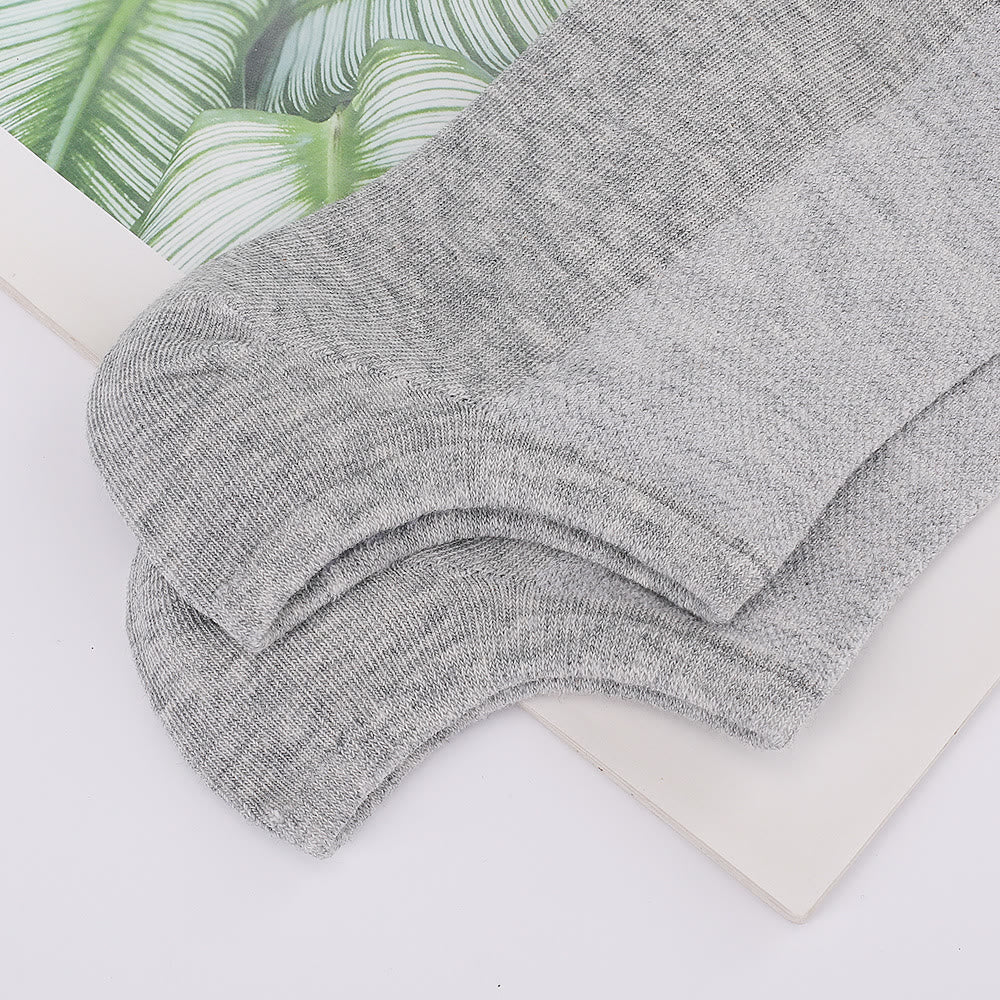 Mesh No Show Socks(3 Pairs) - image 11