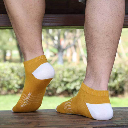 Letter Mesh Ankle Socks(5 Pairs) - image 5