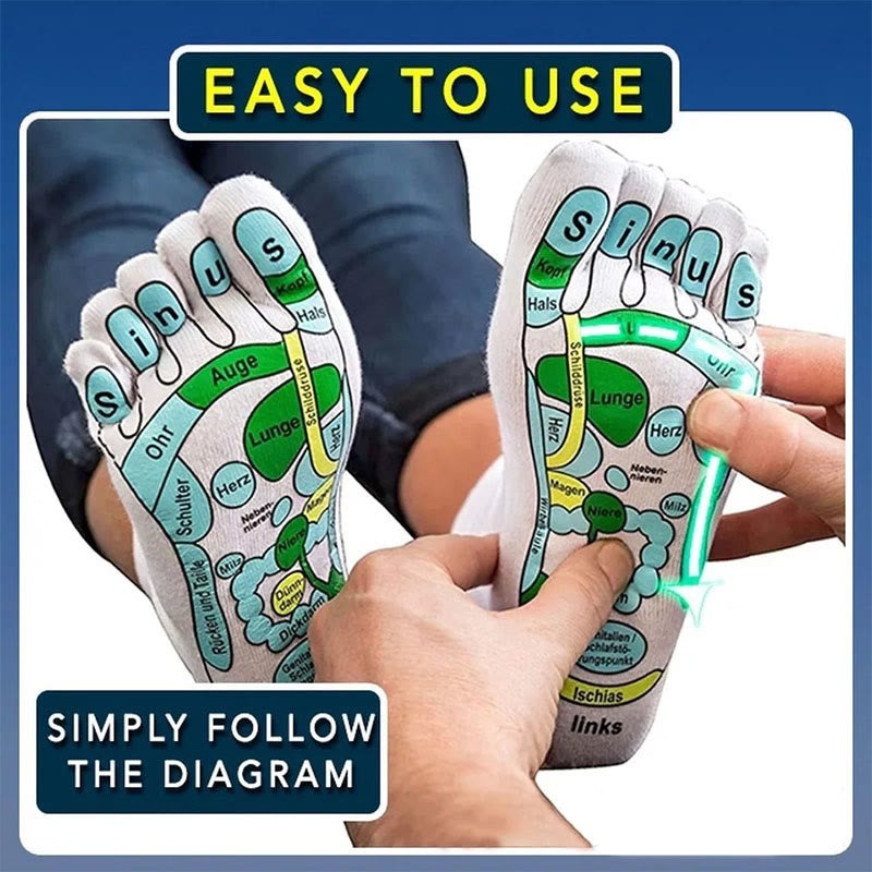 Acupressure Socks Physiotherapy Massage Relieve Tire - image 2