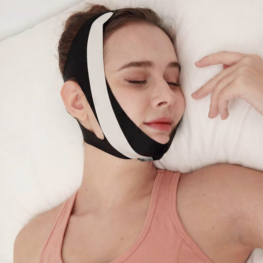 Soft Stretch Face Support Wrap - Black - One Size - image 0