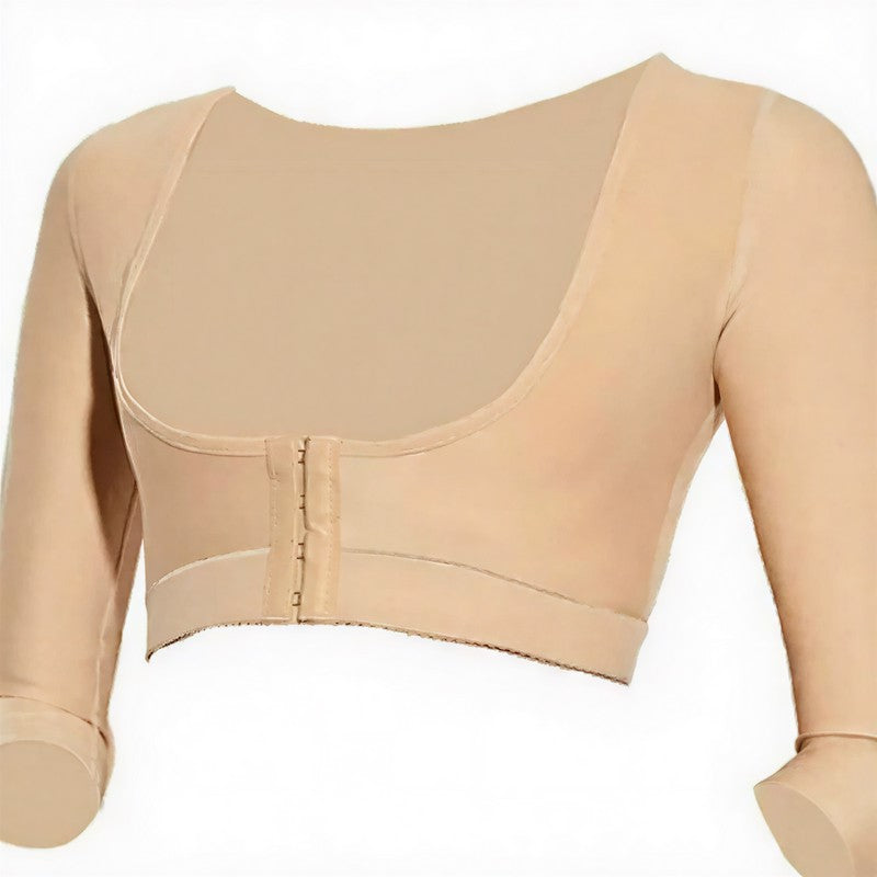 U-neck Adjustable Front Closure Arm Shaping Top - image 7