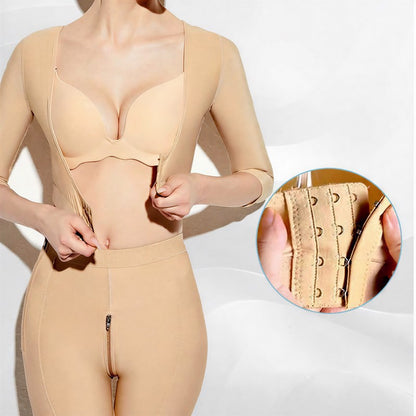U-neck Adjustable Front Closure Arm Shaping Top - image 5