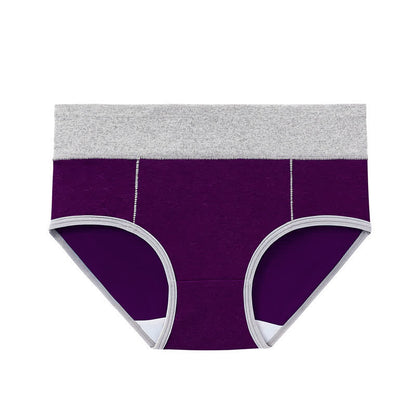 High-Waisted Cotton Antibacterial Panty(5 Pairs) - image 7
