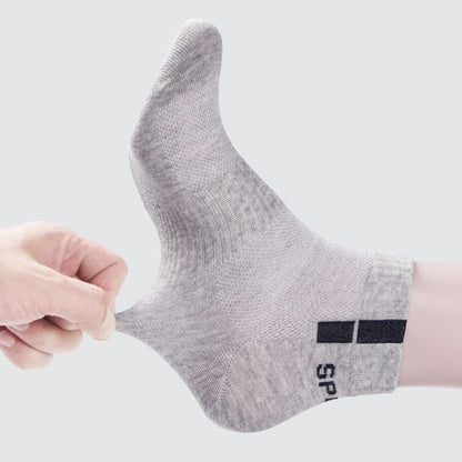 Mesh Breathable Ankle Socks(5 Pairs) - image 3