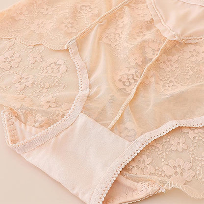 High-Waisted Floral Panty(5 Pairs) - image 12