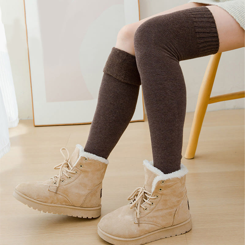 Plus Size Thigh High Toeless Sleeve(7 Pairs) - image 5