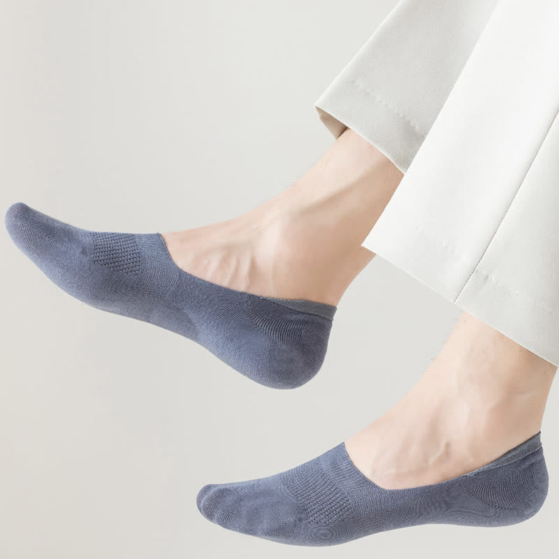 Mesh Elasticity No Show Socks(5 Pairs) - image 3