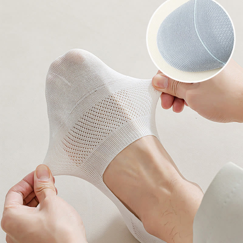 Mesh Breathable No Show Socks(5 Pairs) - image 11