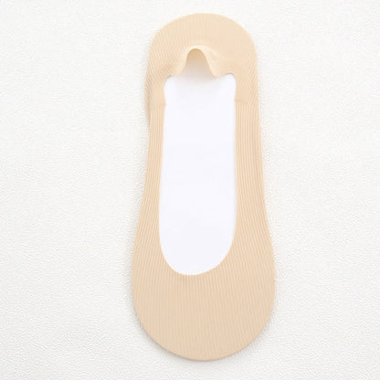 Non-Slip No Show Socks(7 Pairs) - Nude - EU40-44(US8.5-12) - image 18