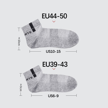 Mesh Breathable Ankle Socks(5 Pairs) - image 5