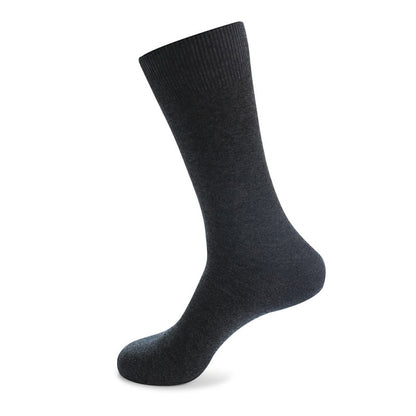 Plus Size Durable Solid Crew Socks(7 Pairs)