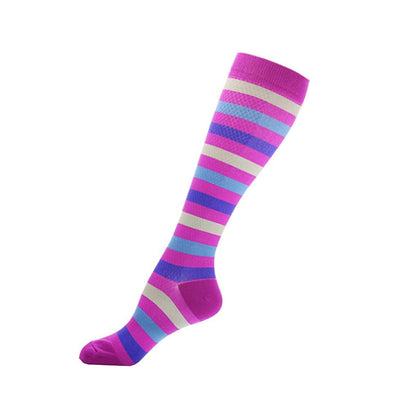 Striped Series Casual Compression Socks(6 Pairs) - image 11