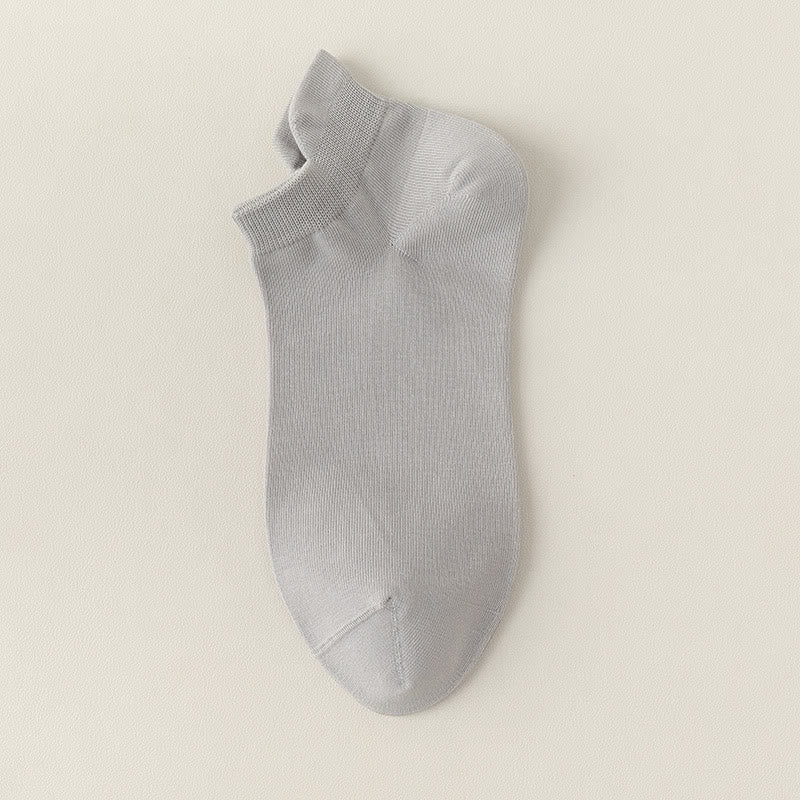 Lift Ears Ankle Socks(5 Pairs) - Light Gray - EU39-46(US5-12) - image 18