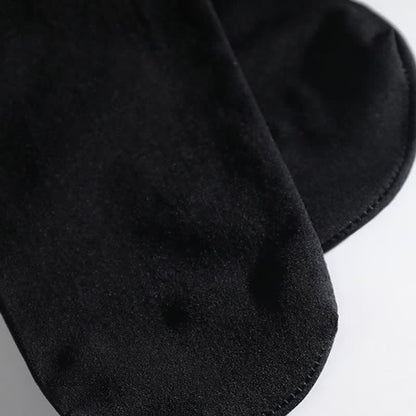 Plusock Solid Color Breathable Knee High Socks(2 Pairs) - image 2