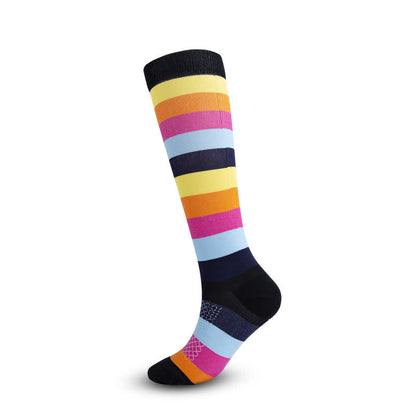Colorful Puzzle Compression Socks(4 Pairs) - image 6