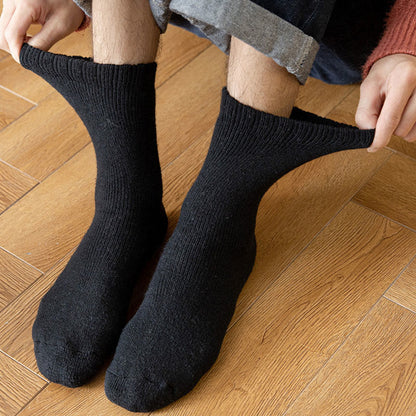 Plus Size Thick Insulated Heated Winter Crew Socks(5 Pairs) - image 8