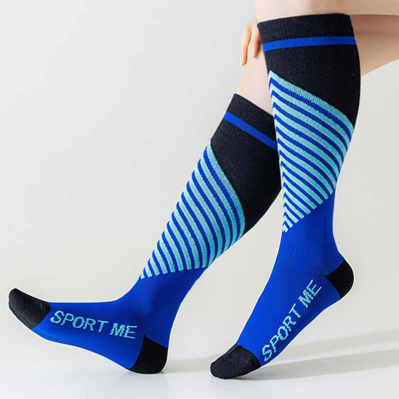 Professional Breathable Sport Compression Socks(3 Pairs) - image 2