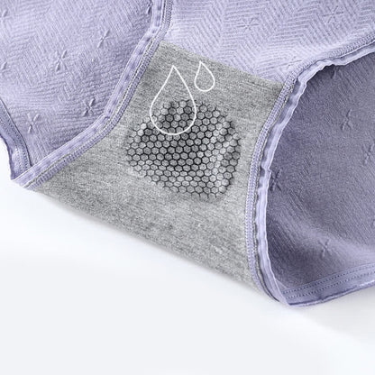 High-Waisted Antibacterial Panty(6 Pairs) - image 3