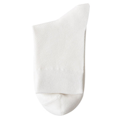Plus Size Multicolor Mesh Quarter Socks(5 Pairs)