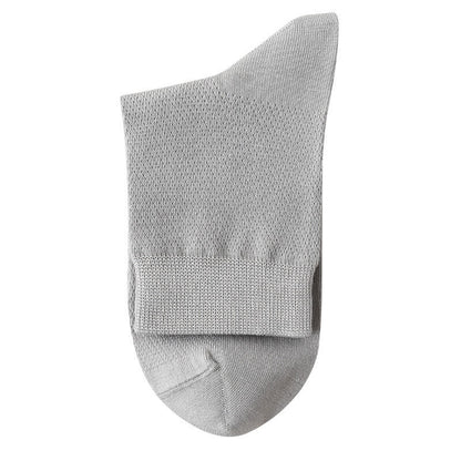 Plusock Multicolor Mesh Quarter Socks(5 Pairs) - Light Gray - EU39-46(US5-12) - image 18