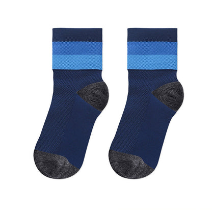 Candy Color Breathable Quarter Socks