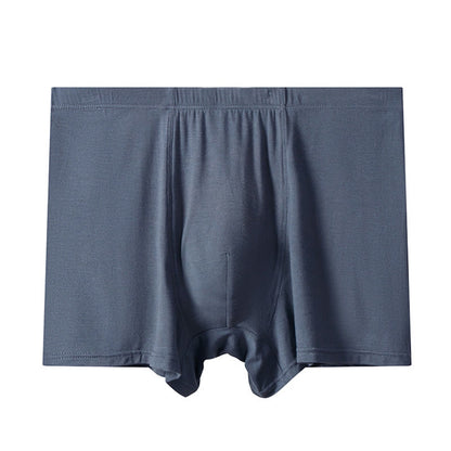 Plus Size High-Waisted Modal Boxer Briefs(1 Pair) - Dark Grey - 13XL - image 9