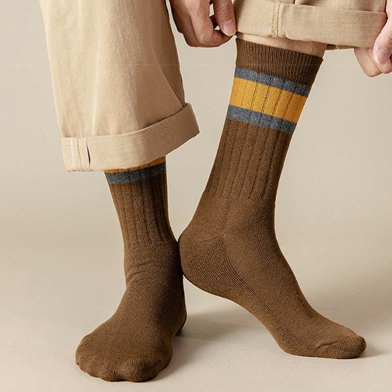 Plus Size Warm Breathable Quarter Socks(8 Pairs) - image 6