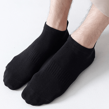 Breathable Solid Color Ankle Socks(8 Pairs) - image 2