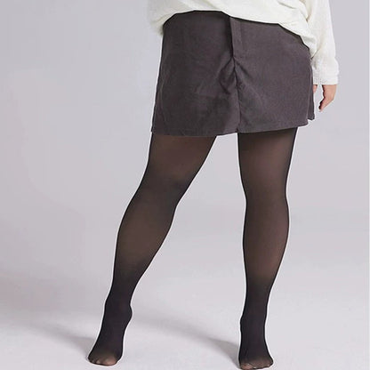 Plus Size High Waist Thick Pantyhose - image 7