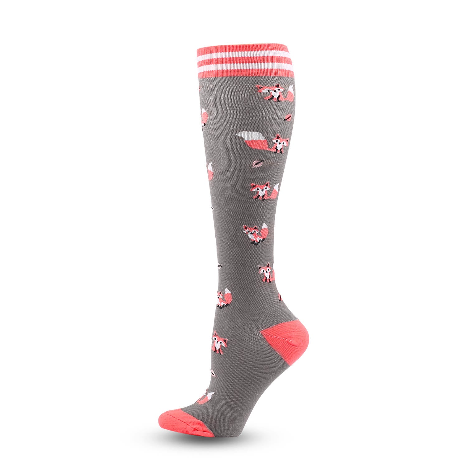 Cute Panda Pattern Compression Socks(6 Pairs) - image 3