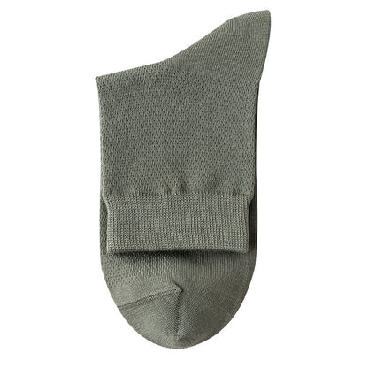 Multicolor Mesh Quarter Socks(5 Pairs) - Green - EU39-46(US5-12) - image 21