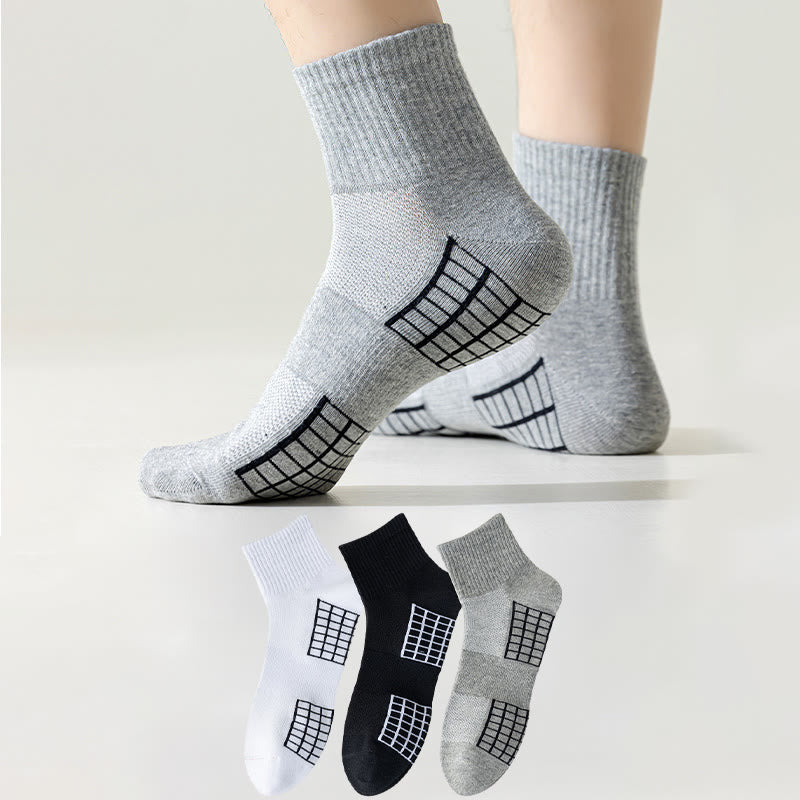 Breathable Sport Quarter Socks(3 Pairs) - image 0