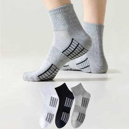 Breathable Sport Quarter Socks(3 Pairs) - image 0