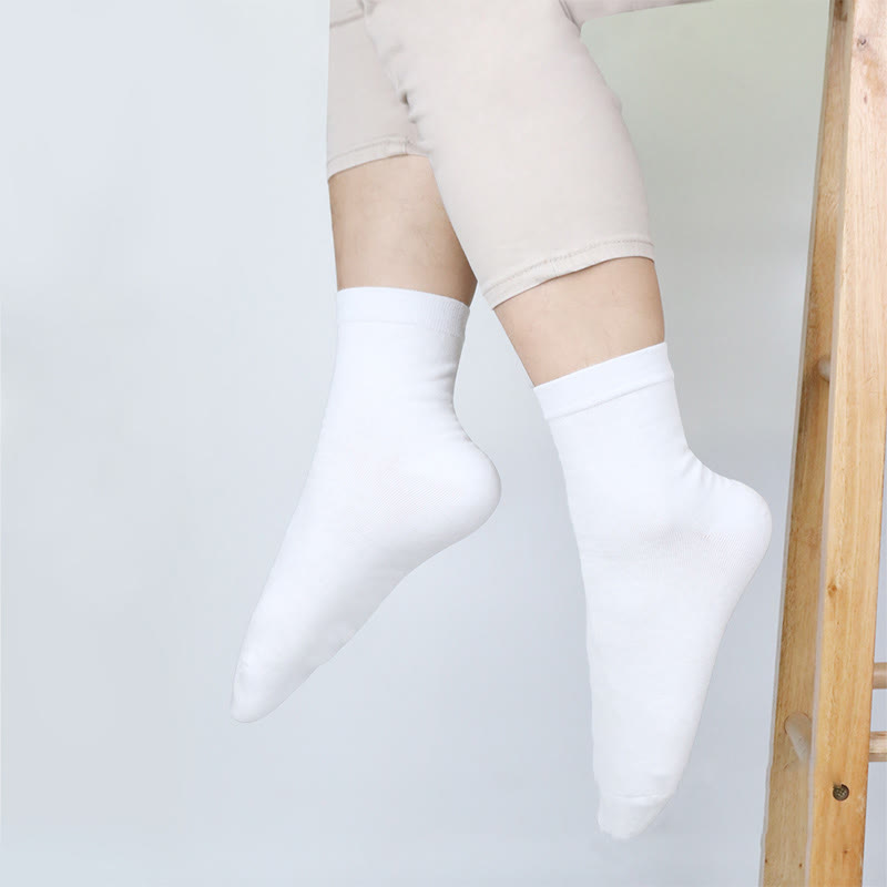 Plusock Cotton Thick Quarter Socks(3 Pairs) - image 2