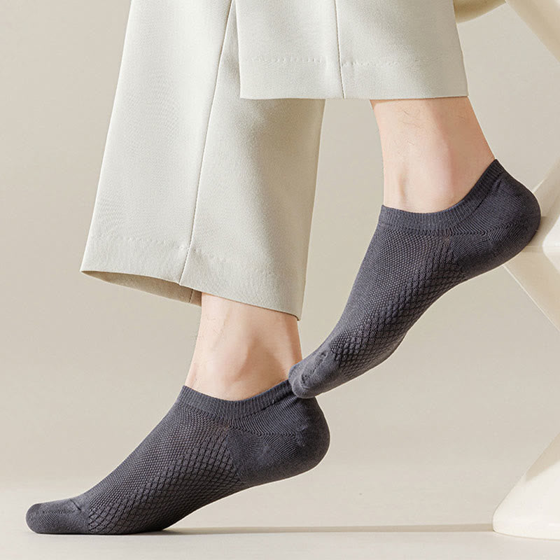 Mesh Massage No Show Socks(5 Pairs) - image 11