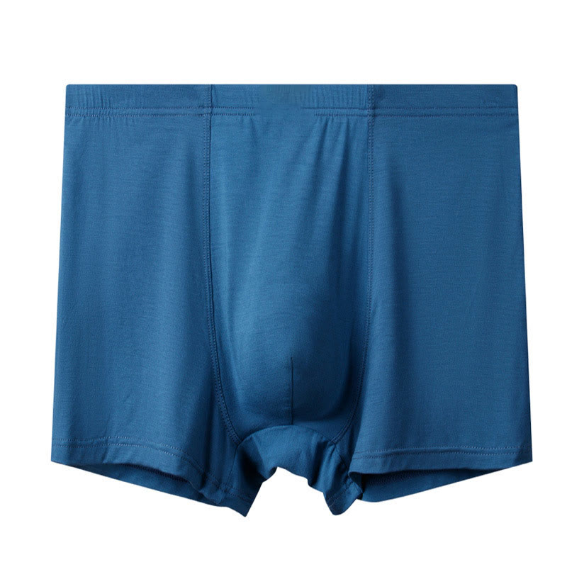 Plus Size High-Waisted Breathable Boxer Briefs(1 Pack) - Sky Blue - 13XL - image 8
